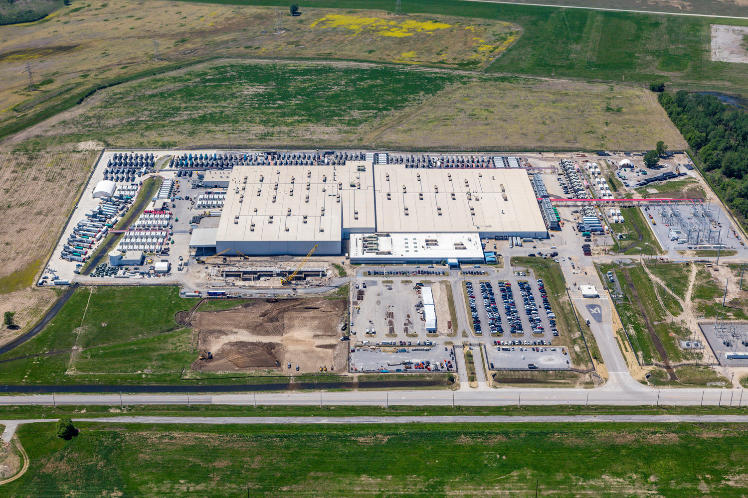 xAI data center aerial image, Memphis