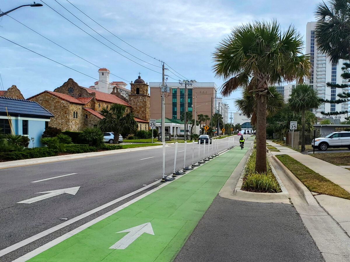 Bike lanes, safety, Central Florida