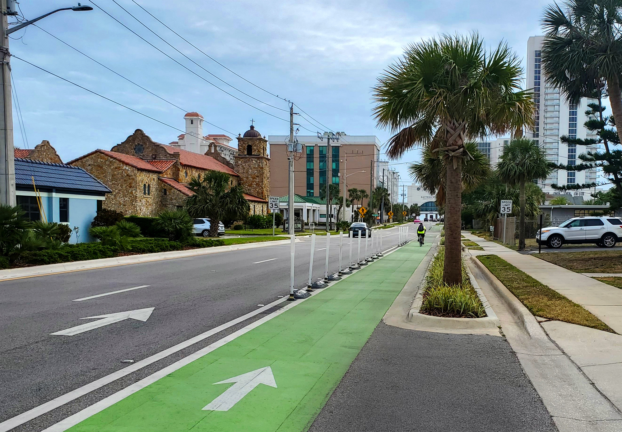 Bike lanes, safety, Central Florida