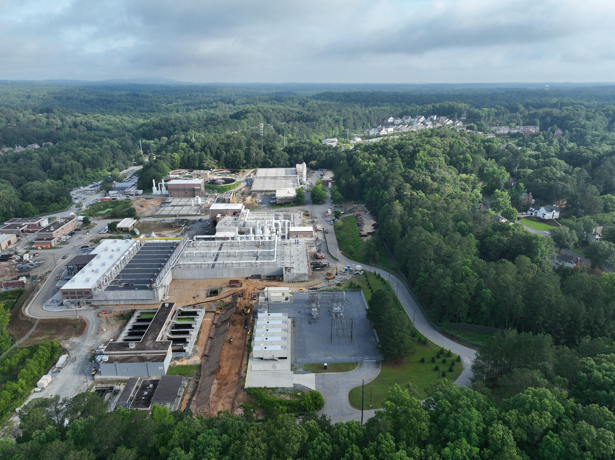 Big Creek Water Reclamation Facility in Fulton County, Georgia, honored with the 2025 DBIA Design-Build National Award of Merit for its sustainable, energy-efficient expansion.