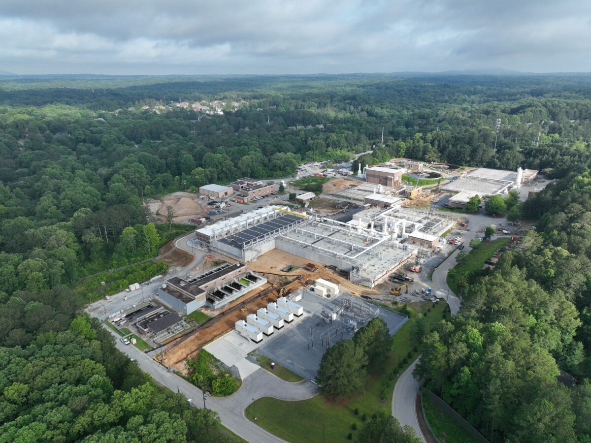 Big Creek Water Reclamation Facility in Fulton County, Georgia, honored with the 2025 DBIA Design-Build National Award of Merit for its sustainable, energy-efficient expansion.