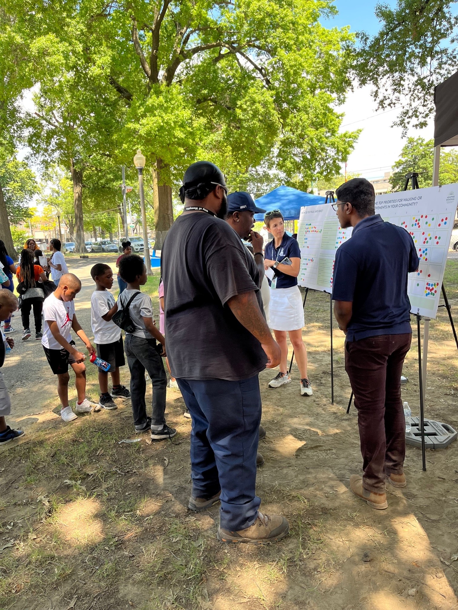 Memphis Regional Pedestrian and Bicycle Greenprint Plan community engagement