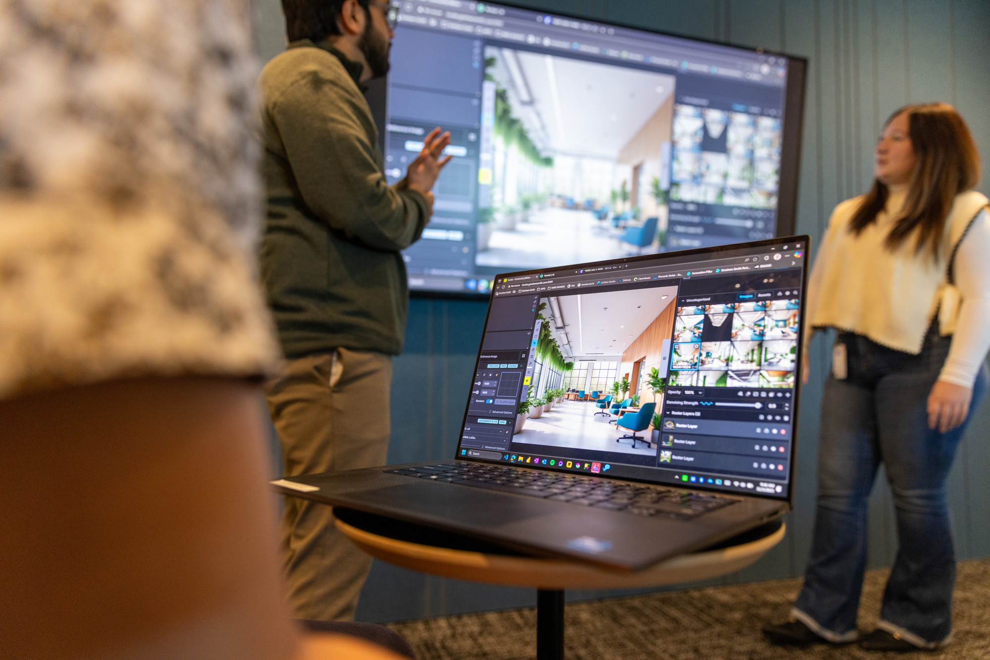 Image of People Interacting with GIA Imagine Tool